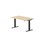 Skrivbord Work FSC BX 140x80 cm, svart stativ