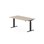 Skrivbord Work FSC BX 160x80 cm, svart stativ