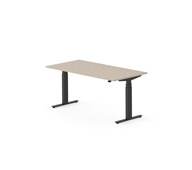 Skrivbord Work FSC BX 160x80 cm, svart stativ