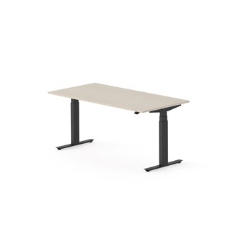 Skrivbord Work FSC BX 160x80 cm, svart stativ