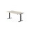Skrivbord Work FSC BX 160x80 cm, svart stativ
