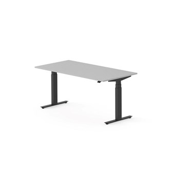 Skrivbord Work FSC BX 160x80 cm, svart stativ