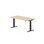 Skrivbord Work FSC BX 160x80 cm, svart stativ