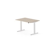 Skrivbord Work FSC BX 120x80 cm, vitt stativ