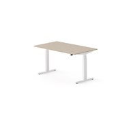 Skrivbord Work FSC BX 140x80 cm, vitt stativ