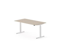 Skrivbord Work FSC BX 160x80 cm, vitt stativ