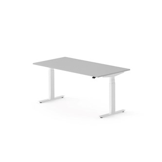 Skrivbord Work FSC BX 160x80 cm, vitt stativ