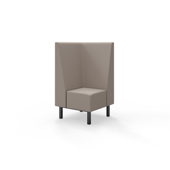 Liner hörnsektion med smulgap