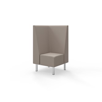 Liner hörnsektion med smulgap