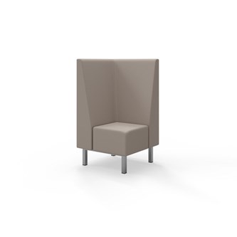 Liner hörnsektion med smulgap