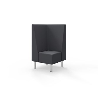 Liner hörnsektion med smulgap