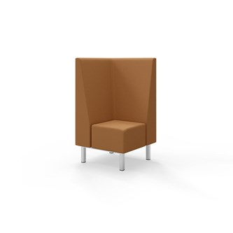 Liner hörnsektion med smulgap