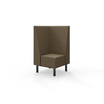 Liner hörnsektion med smulgap