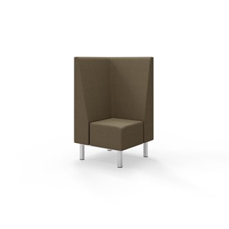 Liner hörnsektion med smulgap