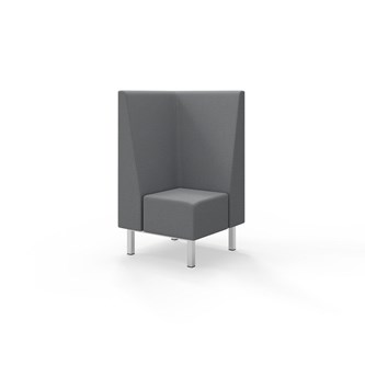 Liner hörnsektion med smulgap