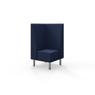 Liner hörnsektion med smulgap