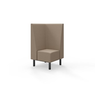 Liner hörnsektion med smulgap