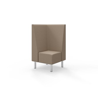 Liner hörnsektion med smulgap