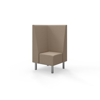 Liner hörnsektion med smulgap