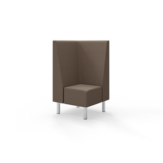 Liner hörnsektion med smulgap