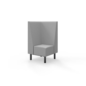 Liner hörnsektion med smulgap