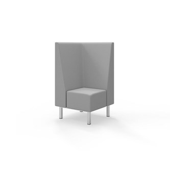 Liner hörnsektion med smulgap