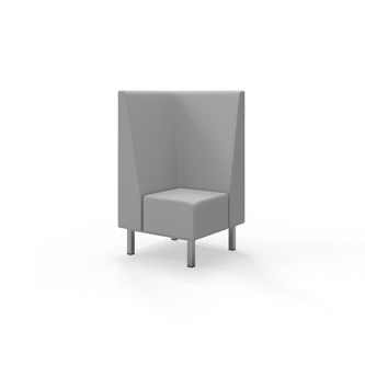 Liner hörnsektion med smulgap