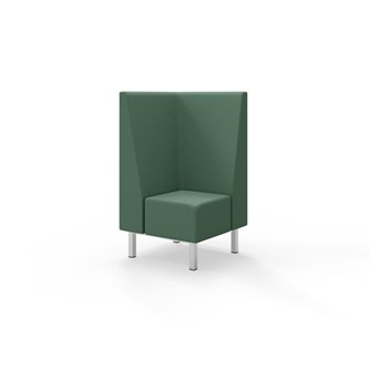 Liner hörnsektion med smulgap