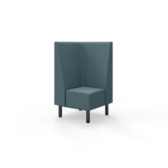 Liner hörnsektion med smulgap