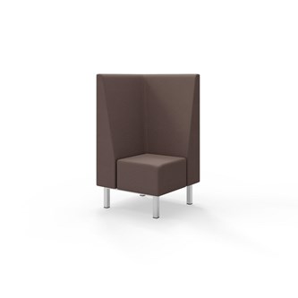 Liner hörnsektion med smulgap