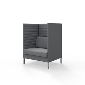 Platinum Highback 1,5-sits H128