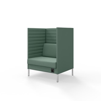 Platinum Highback Charge 1,5-sits H128