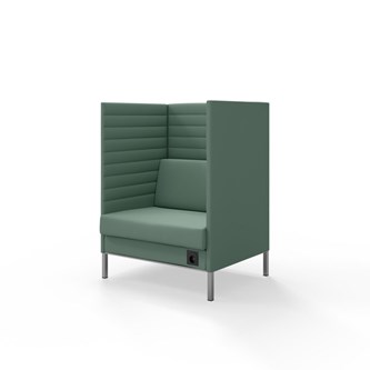 Platinum Highback Charge 1,5-sits H128