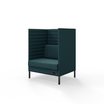 Platinum Highback Charge 1,5-sits H128