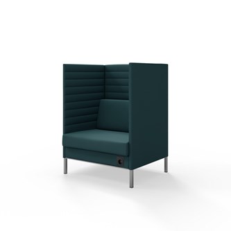 Platinum Highback Charge 1,5-sits H128