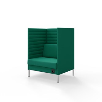 Platinum Highback Charge 1,5-sits H128