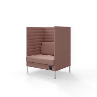 Platinum Highback Charge 1,5-sits H128