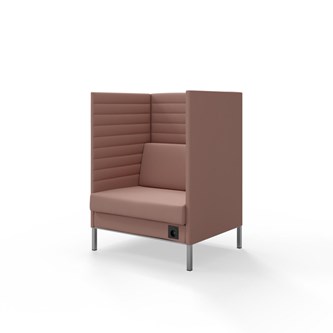 Platinum Highback Charge 1,5-sits H128