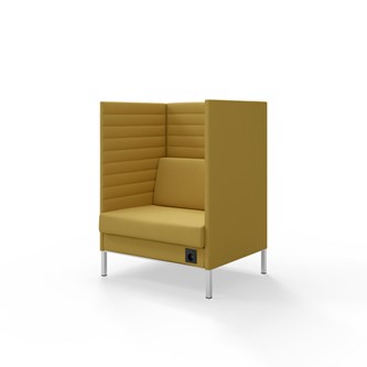 Platinum Highback Charge 1,5-sits H128