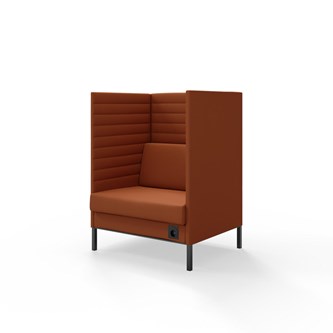 Platinum Highback Charge 1,5-sits H128