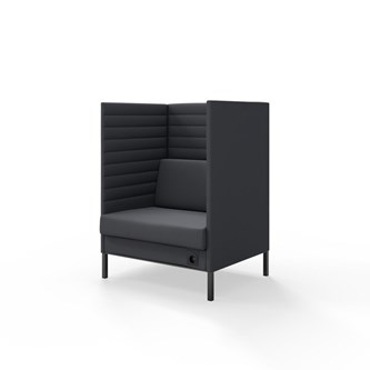 Platinum Highback Charge 1,5-sits H128