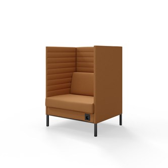 Platinum Highback Charge 1,5-sits H128