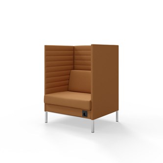 Platinum Highback Charge 1,5-sits H128