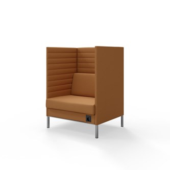 Platinum Highback Charge 1,5-sits H128