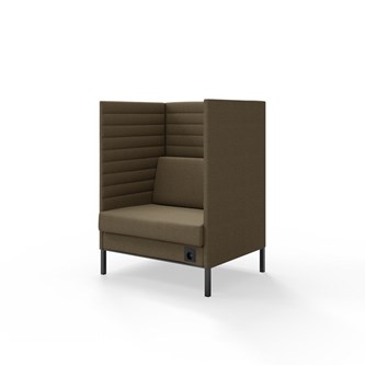 Platinum Highback Charge 1,5-sits H128