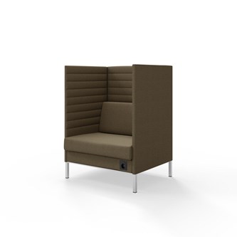 Platinum Highback Charge 1,5-sits H128