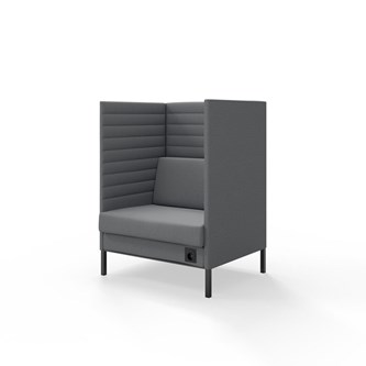 Platinum Highback Charge 1,5-sits H128