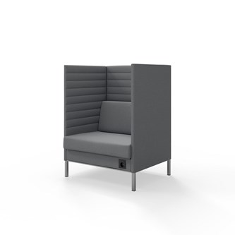 Platinum Highback Charge 1,5-sits H128