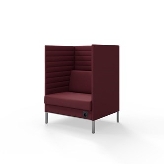 Platinum Highback Charge 1,5-sits H128