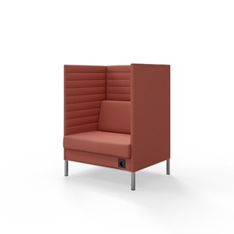 Platinum Highback Charge 1,5-sits H128